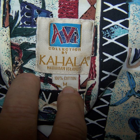 KAHALA " AVI " COLLECTION HAWAIIAN SHIRT SB3487 - Picture 5 of 11